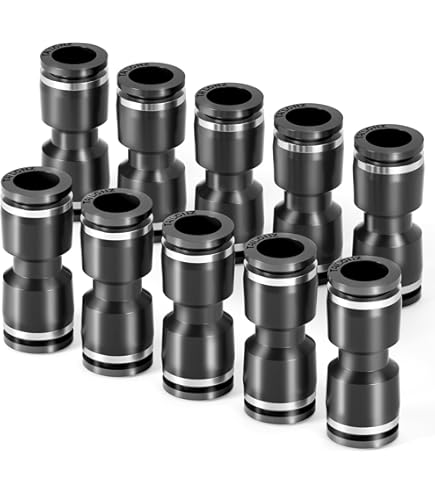 SMC KQ2T04-00A PBT Push-to-Connect Tube Fitting, Union Tee, 4 mm